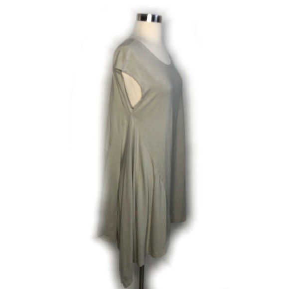 Bryn Waker Asymmetrical Hem Sleeveless Tunic Dress - Picture 4 of 4